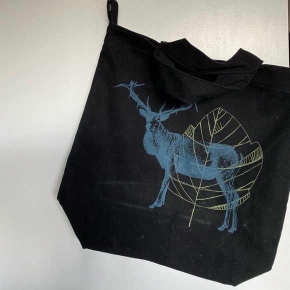 BAGGU Canvas shoulder tote with inner pocket - Picture 1 of 2